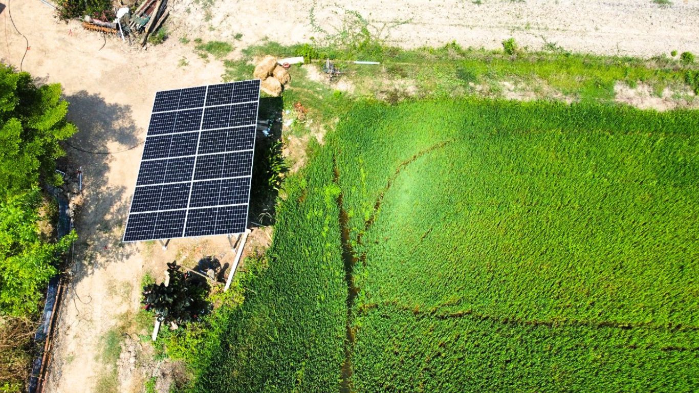 ติดตั้งปั๊มน้ำโซล่าเซลล์ ติดตั้งปั๊มน้ำโซล่าเซลล์