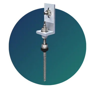 โครงสร้างติดตั้งแผงอะลูมิเนียม/