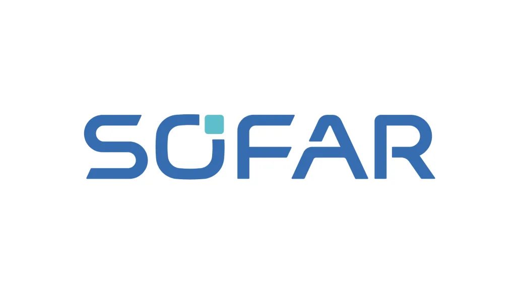 โลโก้ SOFAR Solar แบรนด์ผู้ผลิตอินเวอร์เตอร์พลังงานแสงอาทิตย์คุณภาพสูง
