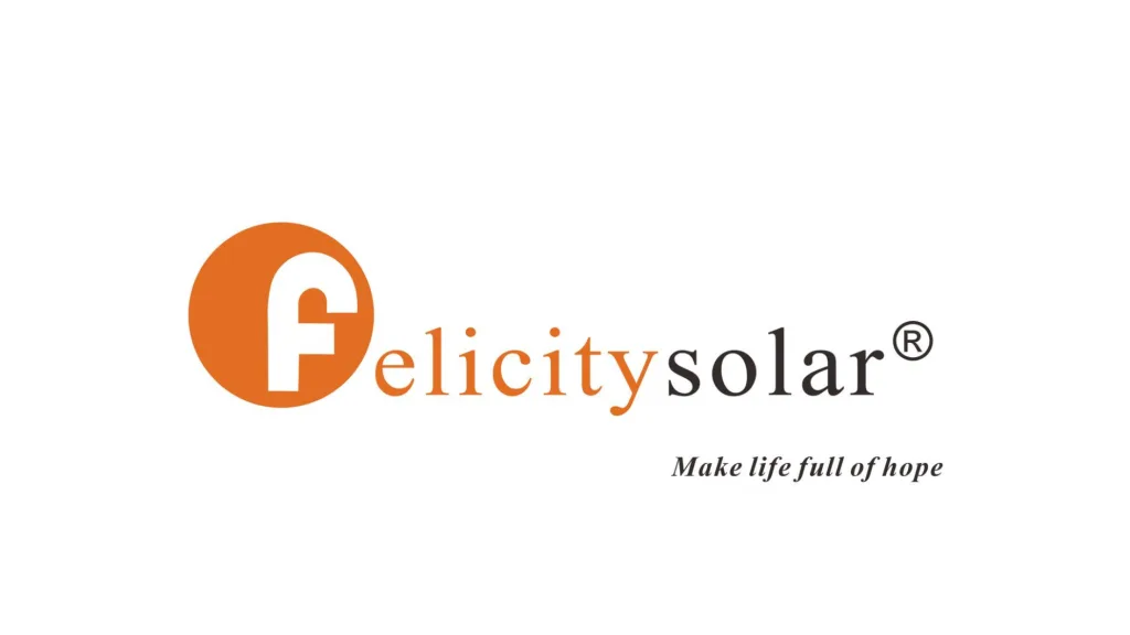โลโก้ Felicity Solar แบรนด์ผู้ผลิตแบตเตอรี่และอินเวอร์เตอร์พลังงานแสงอาทิตย์