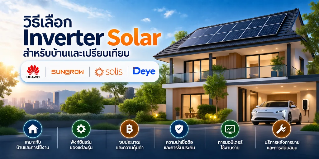 Inverter Solar ยี่ห้อไหนดี 3