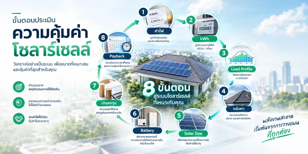 ติดโซล่าเซลล์คุ้มไหม ปี 2026 เลือกแบบไหนดี บ้าน โรงงาน 4 ติดโซล่าเซลล์คุ้มไหม ปี 2026 เลือกแบบไหนดี 5